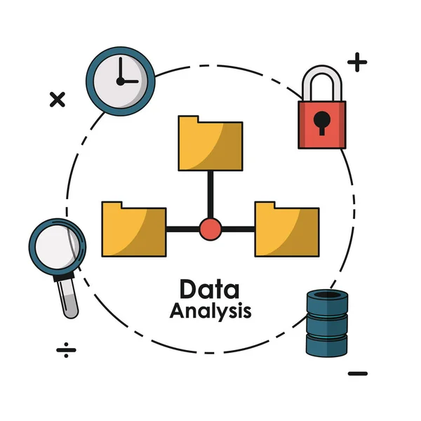 Концепція аналізу даних — стоковий вектор