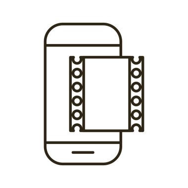 Teyp bantlı akıllı telefon aygıtı