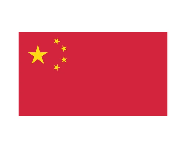 中国爱国孤立的象征 — 图库矢量图片