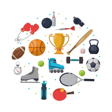 Spor kümesi simgeleri demeti