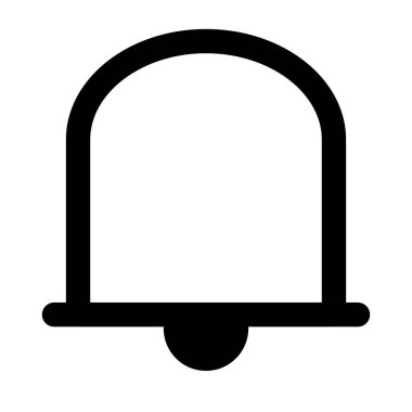 çan sesi izole edilmiş ses simgesi