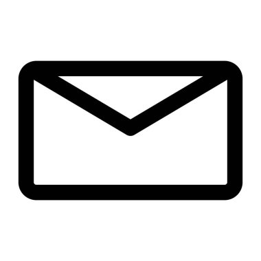 zarf posta gönderimi izole edilmiş simge