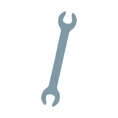 İngiliz anahtarı aracı simgesi, renkli tasarım