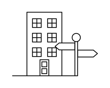 ok işaretleriyle ön cephe oluşturma