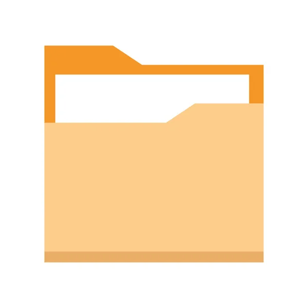 Ikona složky dokumentu, barevný design — Stockový vektor