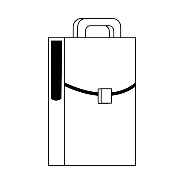 Icono de la cartera de negocios, diseño plano — Vector de stock