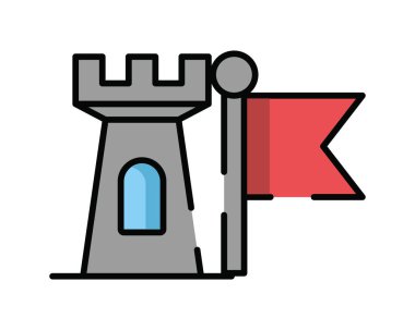 kule ile bayrak kılavuzu konumu