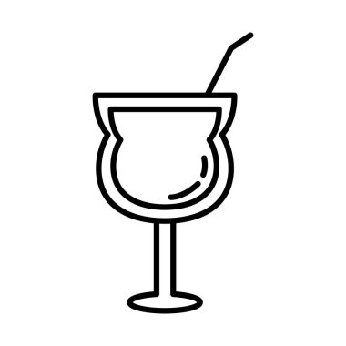 şarap kadehi izole edilmiş ikon iç
