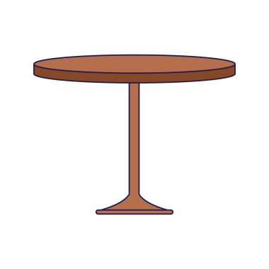 daire tablo simgesi, düz tasarım