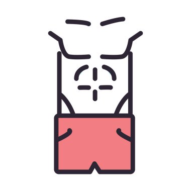 Vücut güçlü adam sağlıklı yaşam tarzı