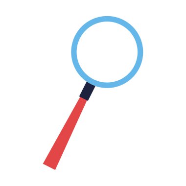 büyüteç simgesi, düz tasarım