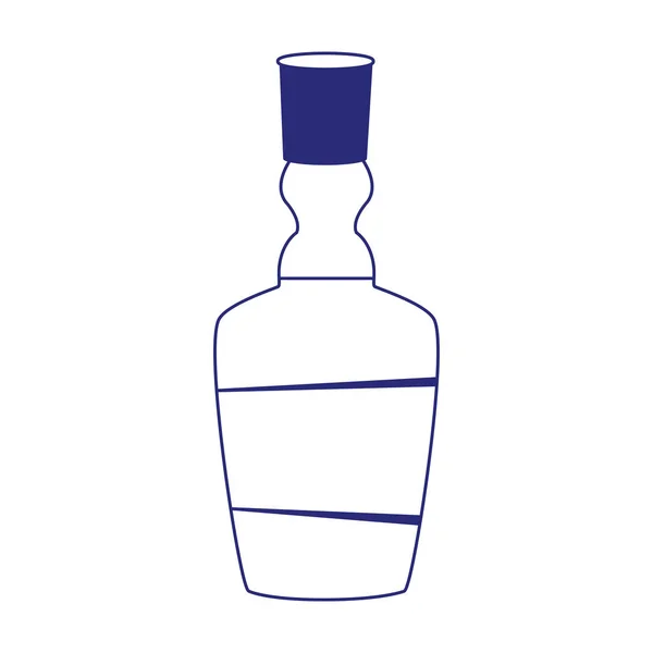 Izolované tequila láhev vektor design — Stockový vektor
