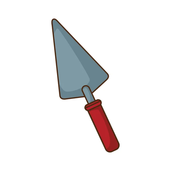 Spatula tool icon, flat design — 스톡 벡터