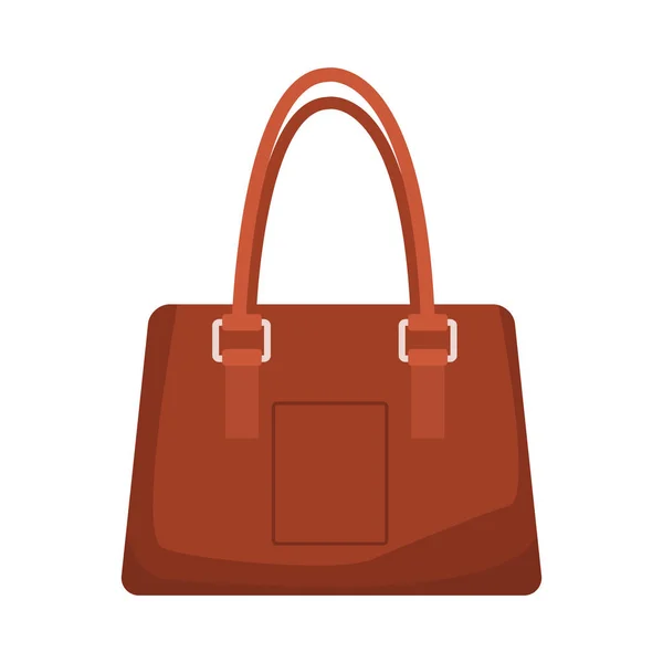 Icono del bolso de las mujeres, diseño plano — Vector de stock