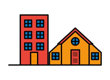 ev ve bina ön cepheleri