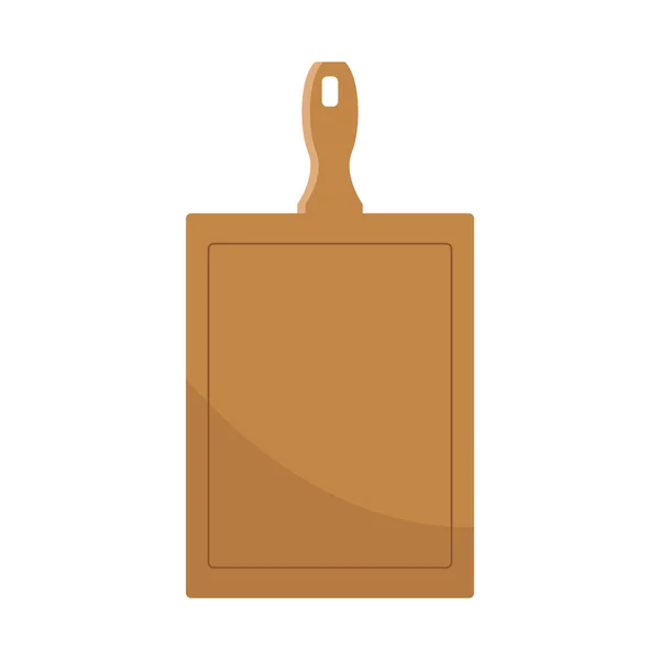 Icono de tabla de cortar, diseño de utensilios de cocina — Vector de stock