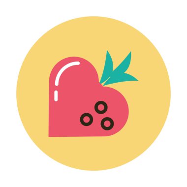 Sevgililer Günün kutlu olsun Çilek Yürek