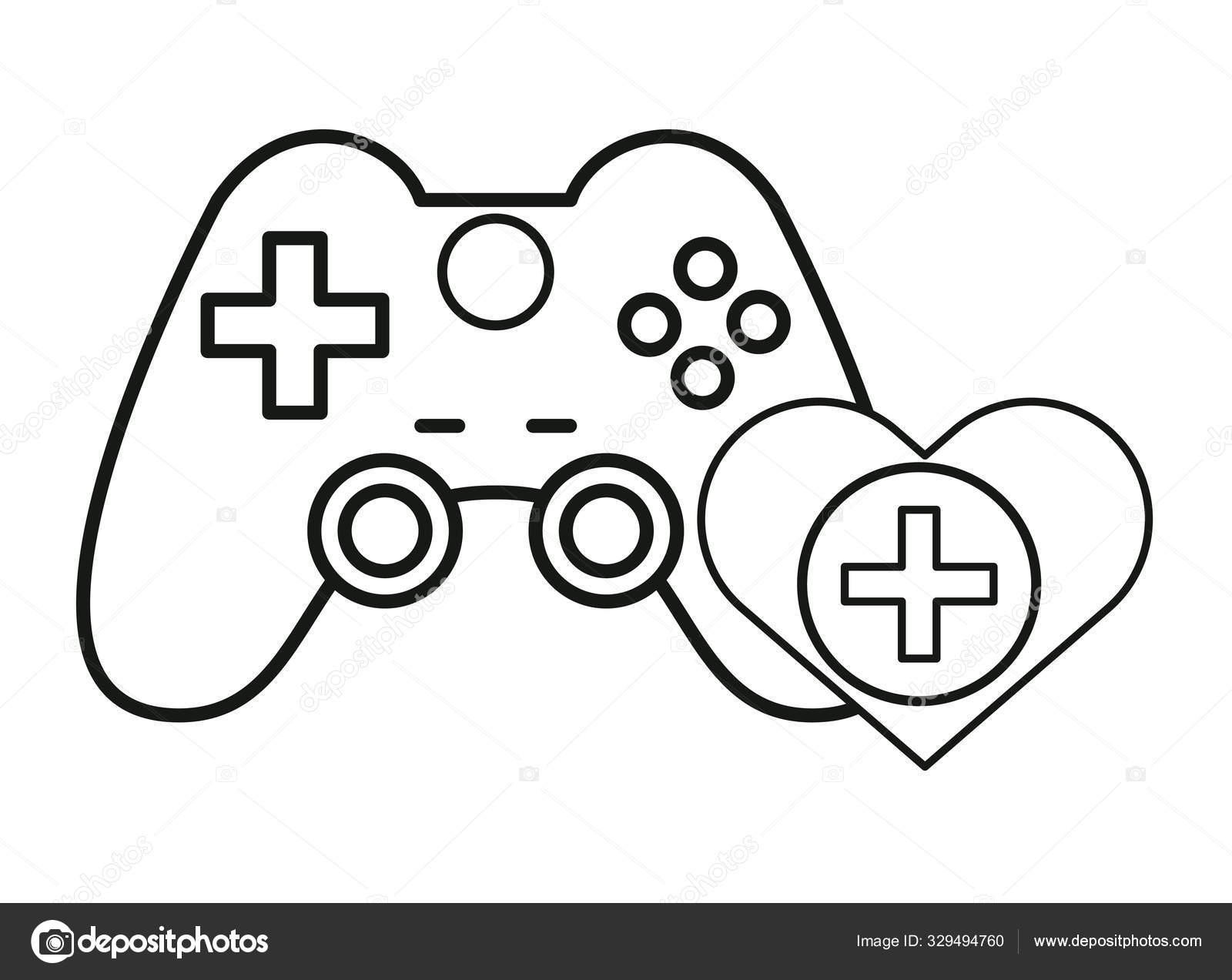 COMO DESENHAR UM CONTROLE DE VIDEO GAME