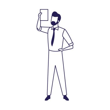 belge sayfası olan avatar işadamı