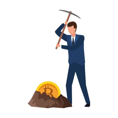 İş adamı avatar vektör tasarımı