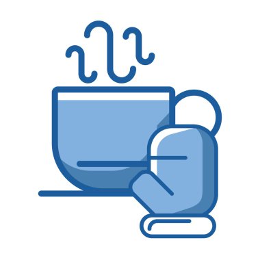 Mutlu noeller eldiven dekorasyon ikonu