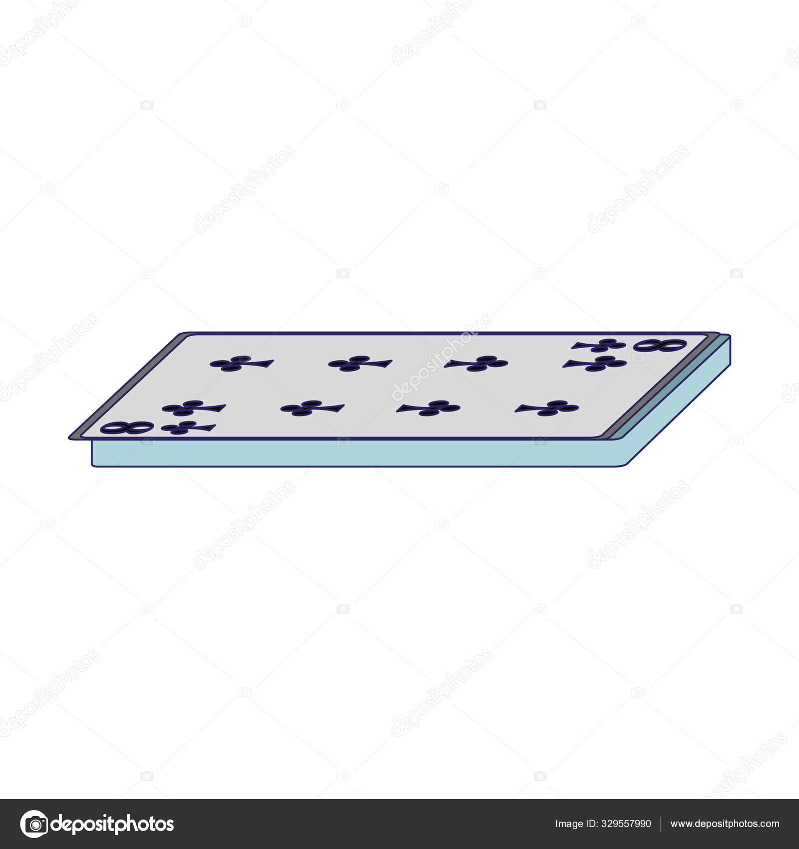 Eight of club card icon, colorful design Stock Vector by ©jemastock