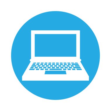 dizüstü bilgisayar taşınabilir izole simgesi