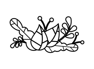 Yapraklar bahçe bitkileri ikonu