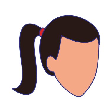 Tüylü kuyruk ikonlu Avatar Kadın