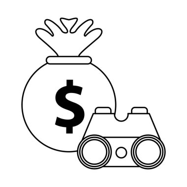 Dürbünlü para çantası