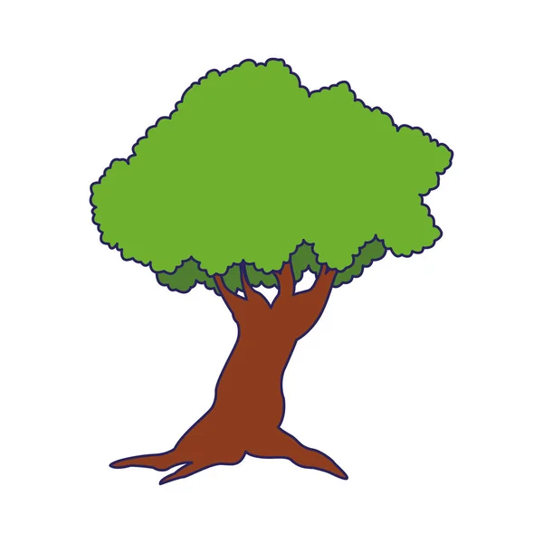 Ícone de planta de árvore, design plano — Vetor de Stock