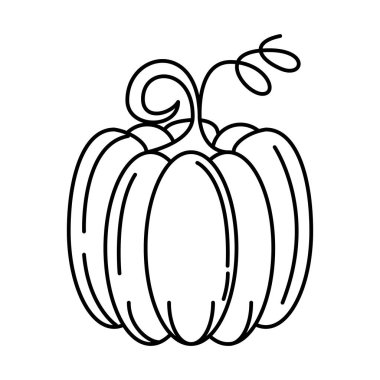 Şükran Günü balkabağı sebze ikonu