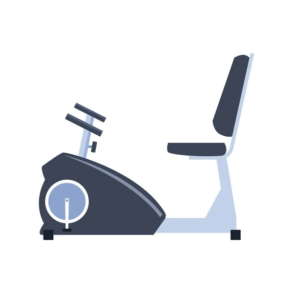 Gym machine icon, colorful design — 스톡 벡터