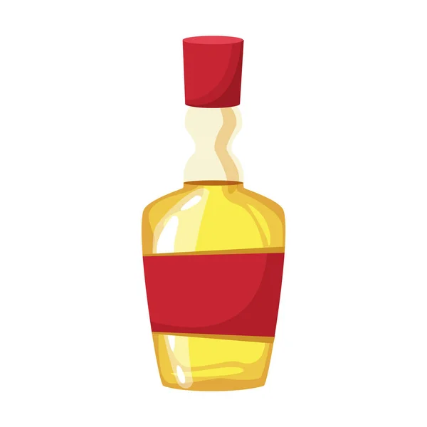 Isolerad tequila flaska vektor design — Stock vektor