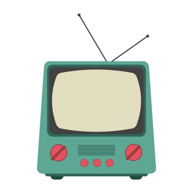 eski vintage televizyon