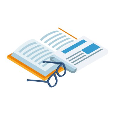 Kitap ve gazeteli bardaklar