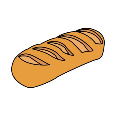 Ekmek simgesi çubuğu, renkli tasarım