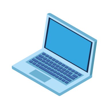 dijital dizüstü bilgisayar ikonu vektör tasarımı