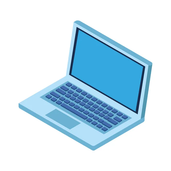 Digitales Laptop-Icon-Vektordesign — Stockvektor