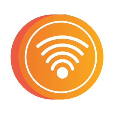 wifi bağlantı sinyali düğmesi simgesi