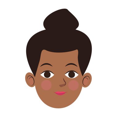 Havalı saç stili ikonu olan kadın