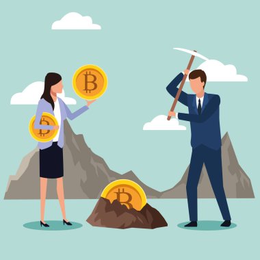 İşadamı ve işkadını avatar tasarımı