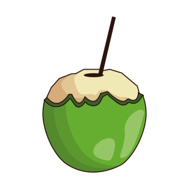 bardağı taşıran damla içkiyle Hindistan cevizi