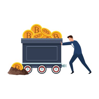 İş adamı avatar vektör tasarımı