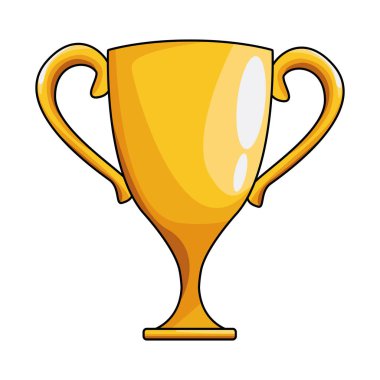 kupa simgesi, renkli tasarım