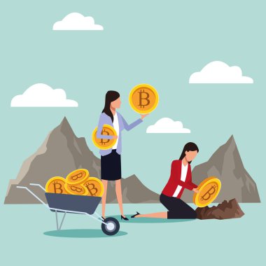 Businesswomen avatar karikatür tasarım