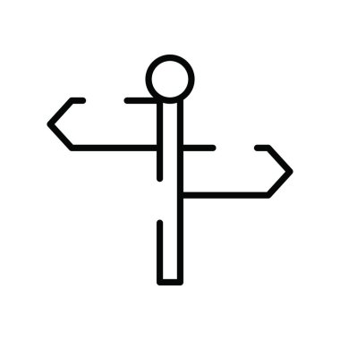 Trafik ok sinyali simgesi izole edildi