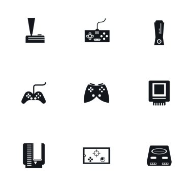 Video oyunu simgelerinin demeti