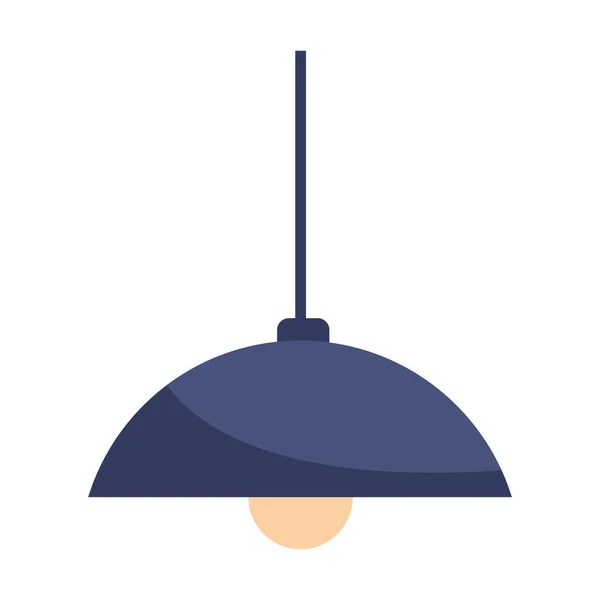 Roof hanging light lamp cartoon — 스톡 벡터