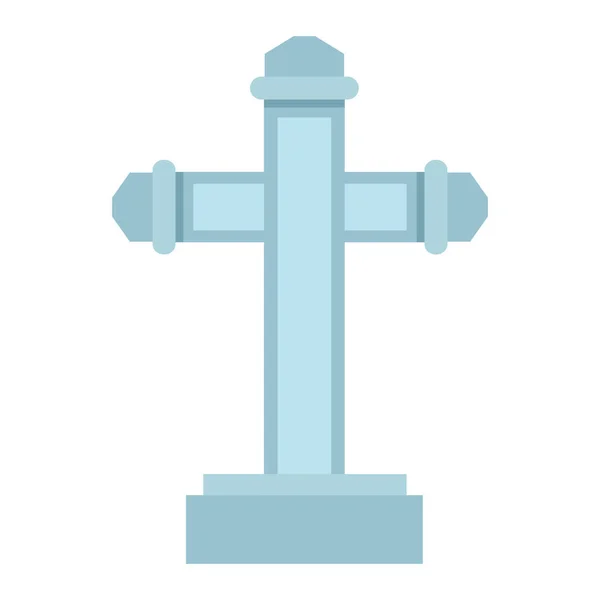 Cementerio cementerio halloween aislado icono — Vector de stock